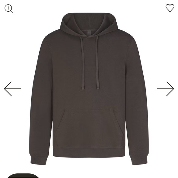 SKIMS ( brown) NWT Jersey Lounge Hoodie - Picture 4 of 7